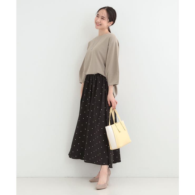 【2点セット 7分袖】ランタンスリーブで女性らしい インせず着られる | SHOO・LA・RUE | 詳細画像3 