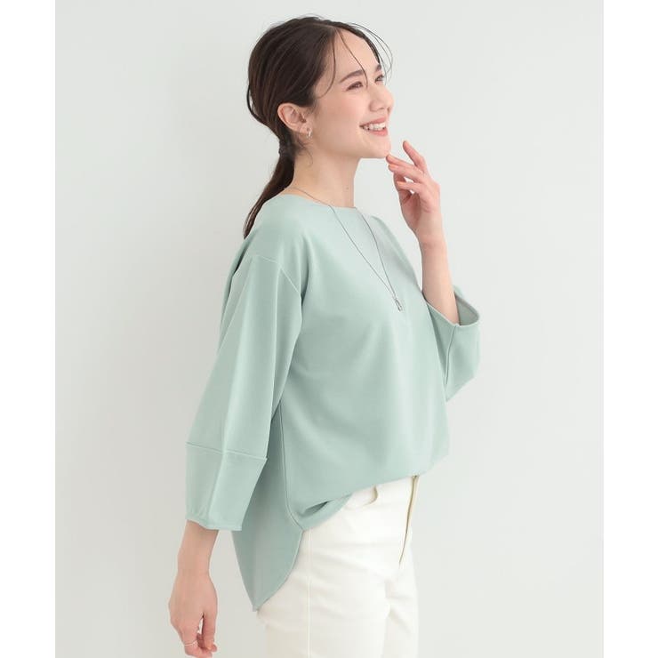 【2点セット 7分袖】ランタンスリーブで女性らしい インせず着られる | SHOO・LA・RUE | 詳細画像10 