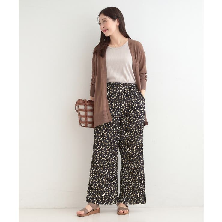 【S LL 柄が選べる】ウエストゴムでらくちん | SHOO・LA・RUE | 詳細画像11 