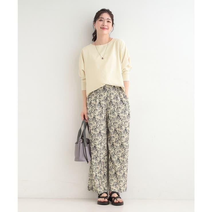 【S LL 柄が選べる】ウエストゴムでらくちん | SHOO・LA・RUE | 詳細画像15 