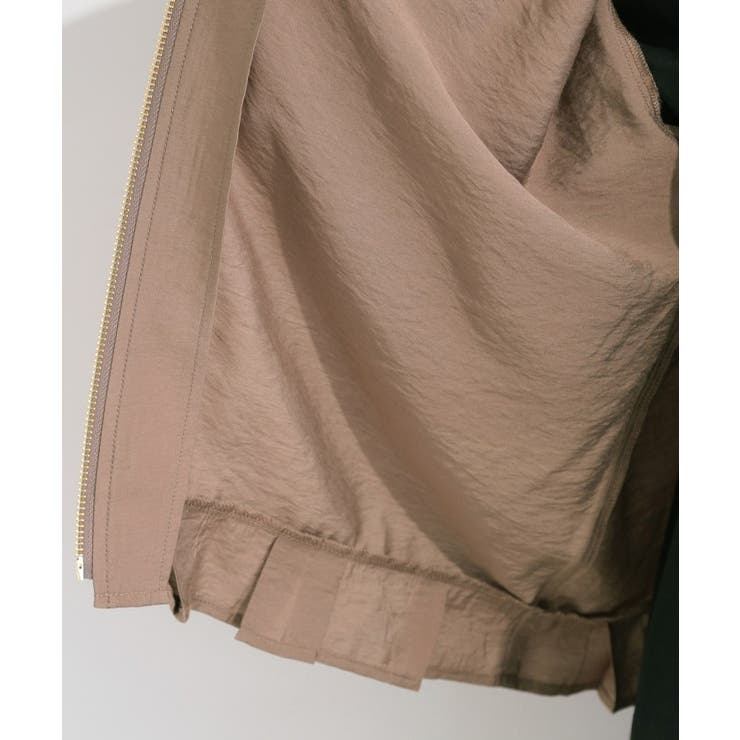 【洗濯機可/UV/S-LL】程よい透け感 襟元タック シアーブルゾン | SHOO・LA・RUE | 詳細画像23 