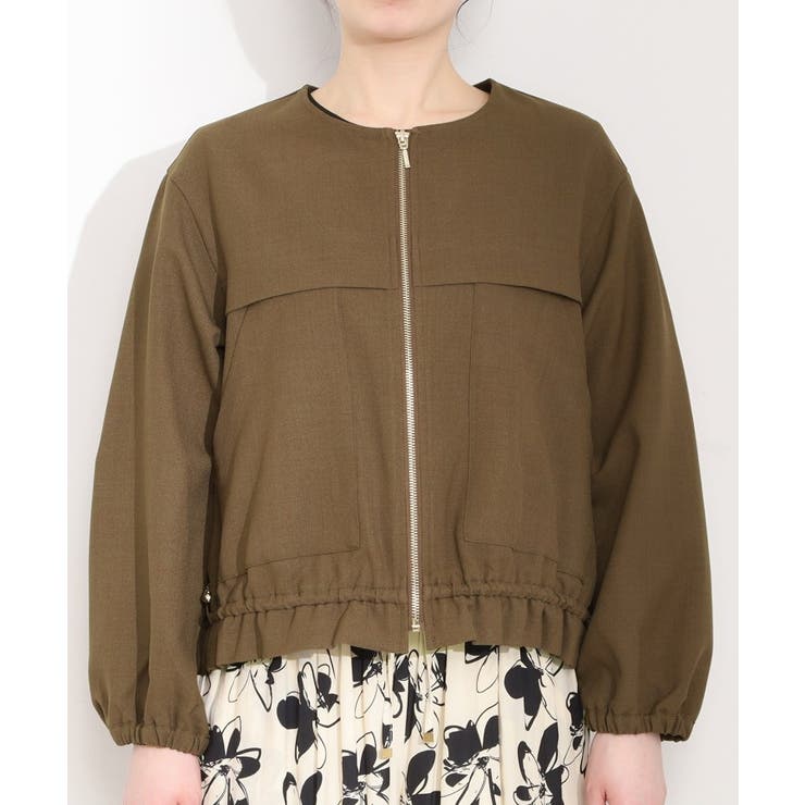 ドロストノーカラーブルゾン | SHOO・LA・RUE | 詳細画像13 