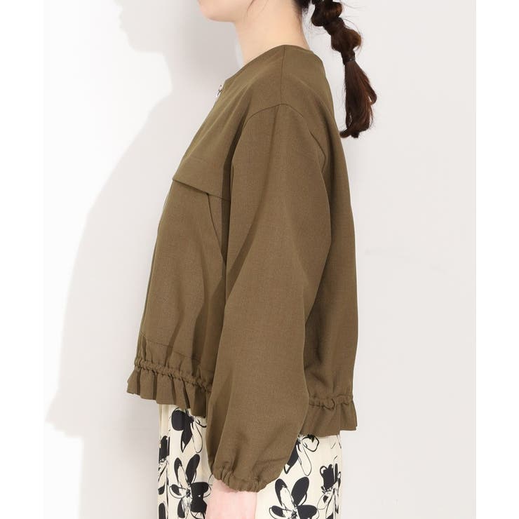 ドロストノーカラーブルゾン | SHOO・LA・RUE | 詳細画像14 