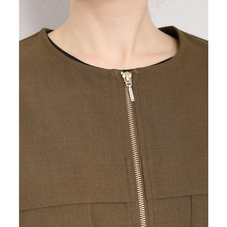 ドロストノーカラーブルゾン | SHOO・LA・RUE | 詳細画像16 