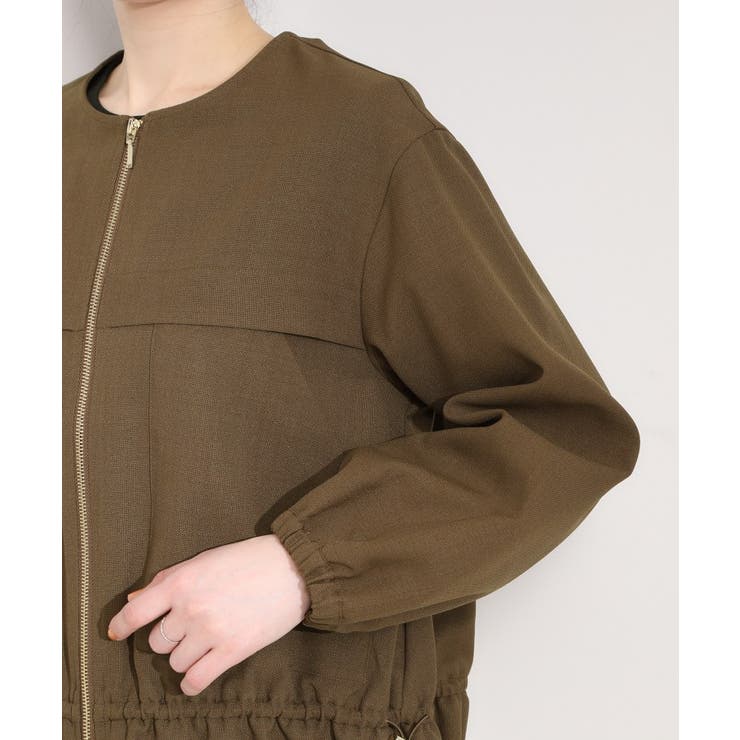 ドロストノーカラーブルゾン | SHOO・LA・RUE | 詳細画像17 