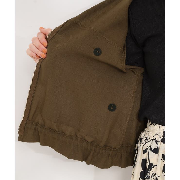 ドロストノーカラーブルゾン | SHOO・LA・RUE | 詳細画像20 