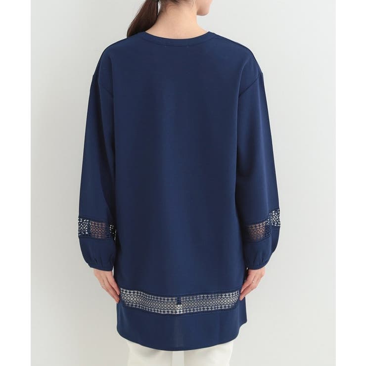 レース切り替えチュニックワンピース | SHOO・LA・RUE | 詳細画像15 