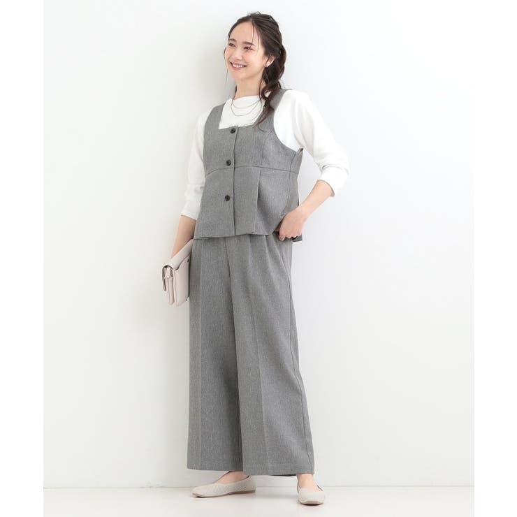 【2点セット/S-LL】着回し力も抜群 着るだけで決まる大人上品セットアップ | SHOO・LA・RUE | 詳細画像3 