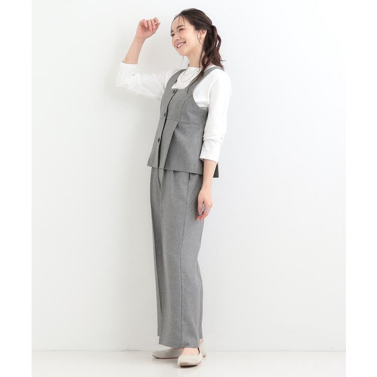 【2点セット/S-LL】着回し力も抜群 着るだけで決まる大人上品セットアップ | SHOO・LA・RUE | 詳細画像5 