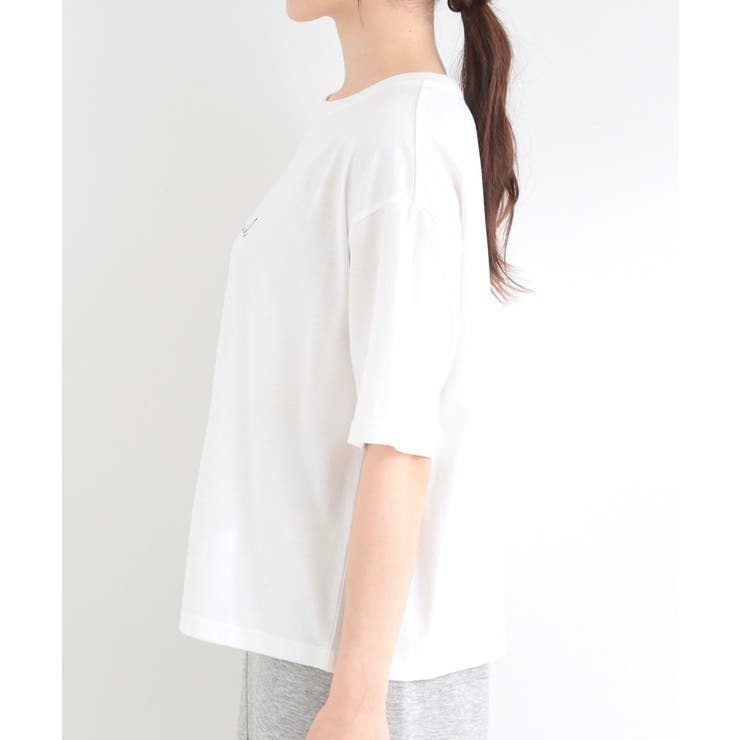 【2点セット/S-LL】ニットベスト＆ロゴTシャツSET | SHOO・LA・RUE | 詳細画像29 