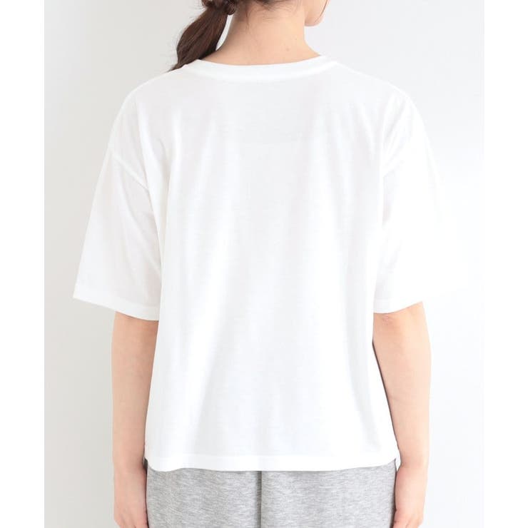 【2点セット/S-LL】ニットベスト＆ロゴTシャツSET | SHOO・LA・RUE | 詳細画像30 