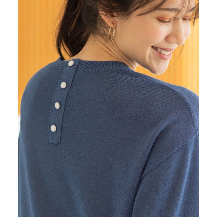 配色ラインニットTシャツ | SHOO・LA・RUE | 詳細画像31 