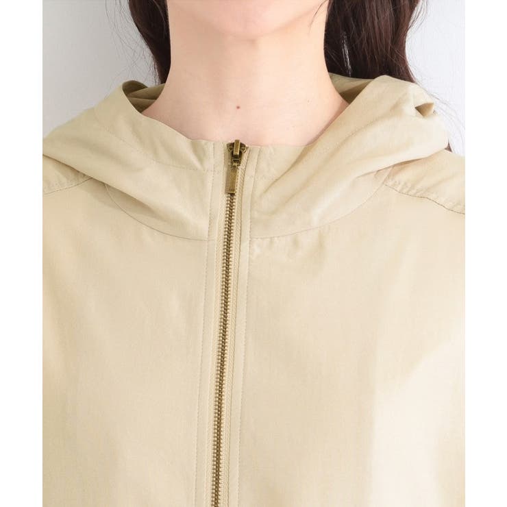 【S-LL/UV】シルエット変化を楽しめる シアーフーディーブルゾン | SHOO・LA・RUE | 詳細画像16 