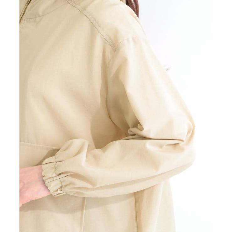 【S-LL/UV】シルエット変化を楽しめる シアーフーディーブルゾン | SHOO・LA・RUE | 詳細画像17 