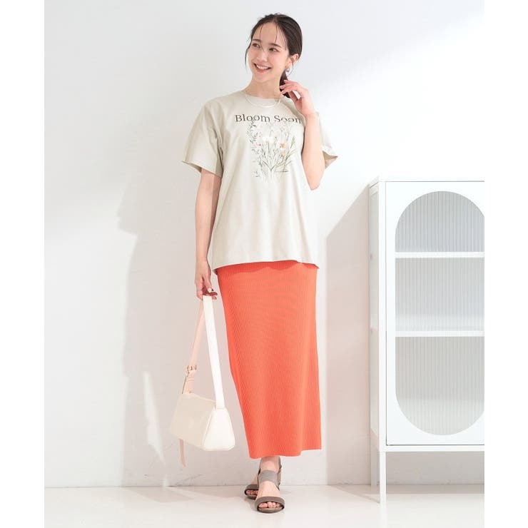 【綿100%/ひんやり/S-LL】選べる3柄 大人のプリントTシャツ | SHOO・LA・RUE | 詳細画像3 