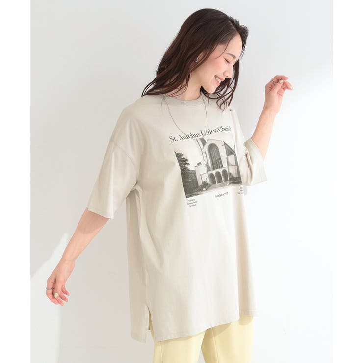 【ひんやり】ゆるっと体型カバー BIGアソートTシャツ | SHOO・LA・RUE | 詳細画像2 