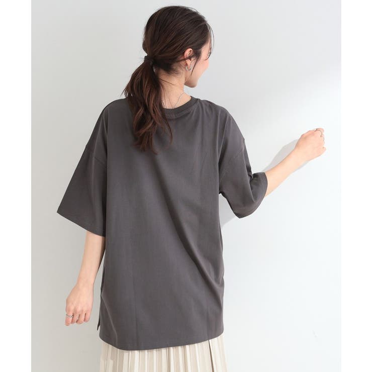 【ひんやり】ゆるっと体型カバー BIGアソートTシャツ | SHOO・LA・RUE | 詳細画像6 