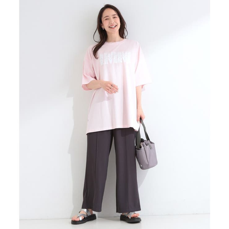 【ひんやり】ゆるっと体型カバー BIGアソートTシャツ | SHOO・LA・RUE | 詳細画像11 