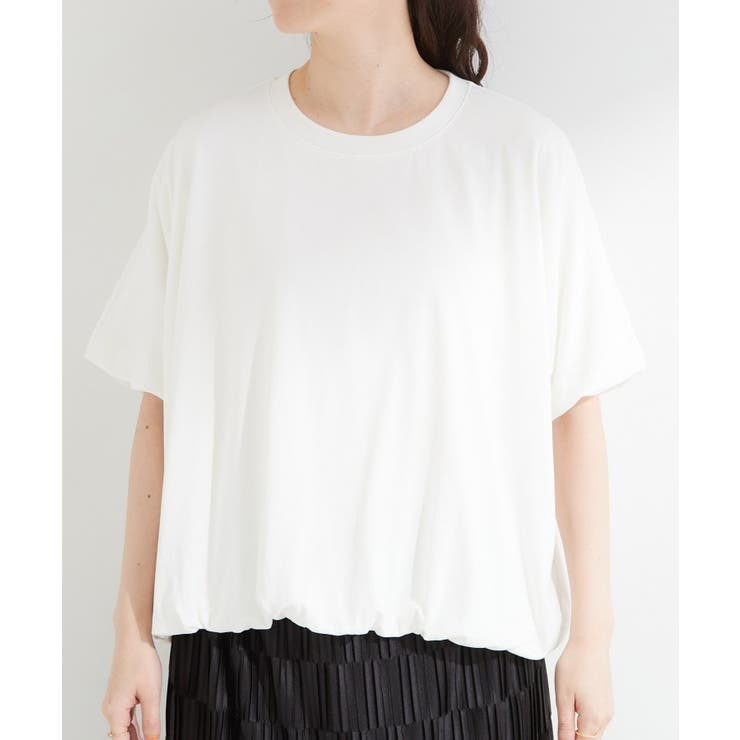 【ひんやり/洗濯機可】インせず着られる バルーンデザインTシャツ | SHOO・LA・RUE | 詳細画像9 