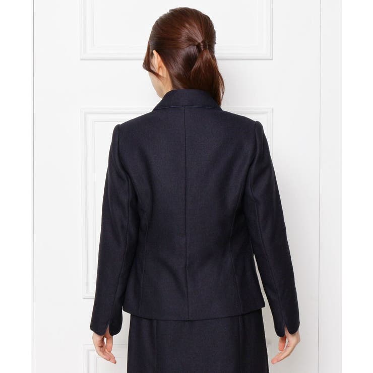 【S-5L/洗える】らくドビーテーラードジャケット | SHOO・LA・RUE | 詳細画像16 