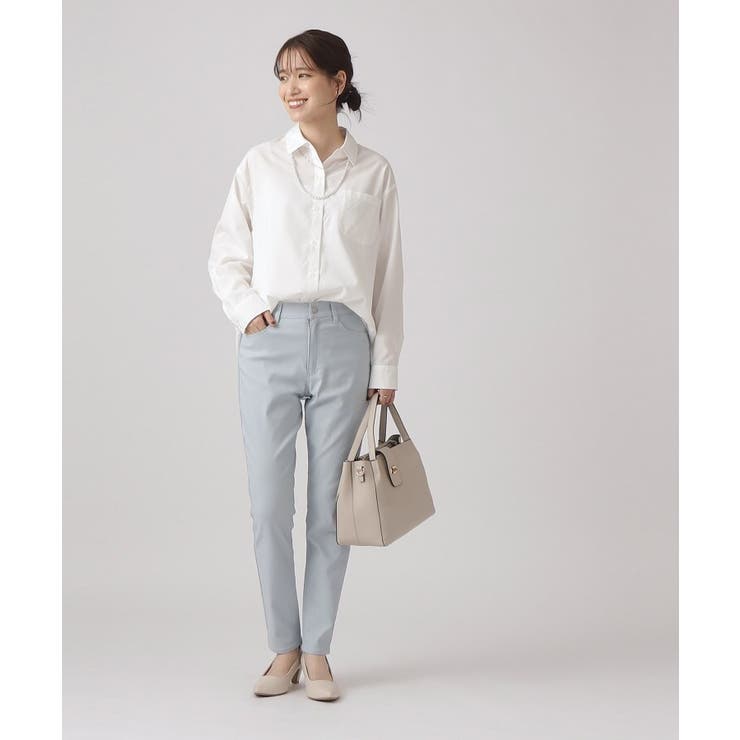 【SS-3L/無理せずスリム】 ぐんぐん伸びる ハイパースキニーパンツ | SHOO・LA・RUE | 詳細画像23 