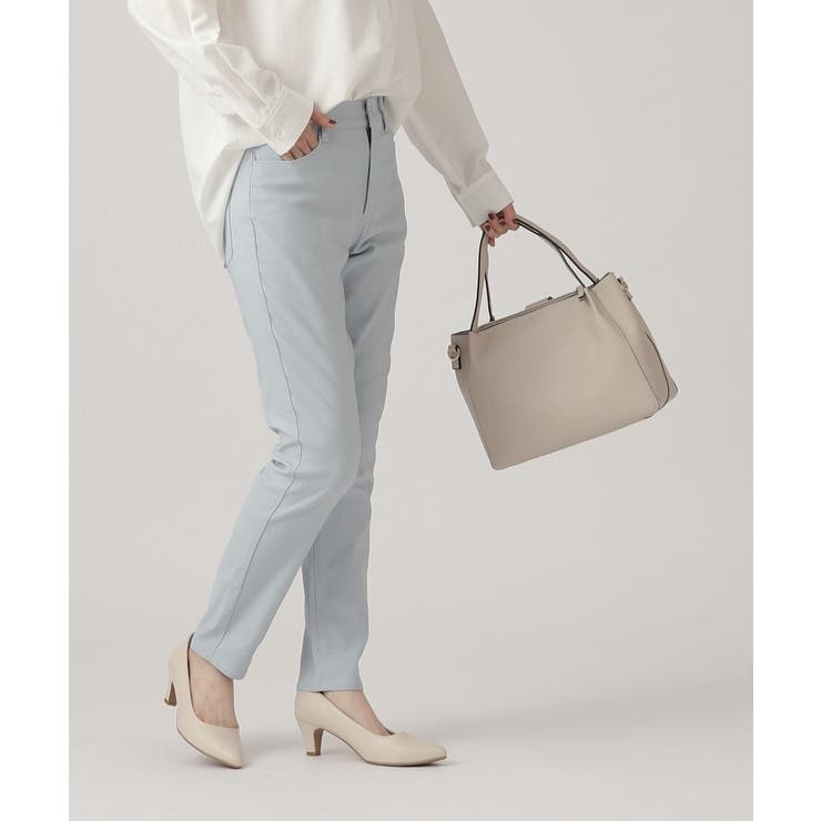 【SS-3L/無理せずスリム】 ぐんぐん伸びる ハイパースキニーパンツ | SHOO・LA・RUE | 詳細画像21 