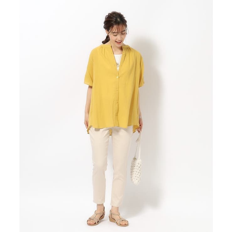 【SS-3L/無理せずスリム】 ぐんぐん伸びる ハイパースキニーパンツ | SHOO・LA・RUE | 詳細画像43 