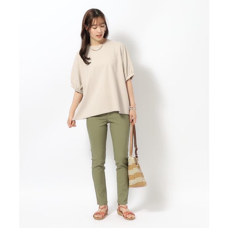 【SS-3L/無理せずスリム】 ぐんぐん伸びる ハイパースキニーパンツ | SHOO・LA・RUE | 詳細画像31 