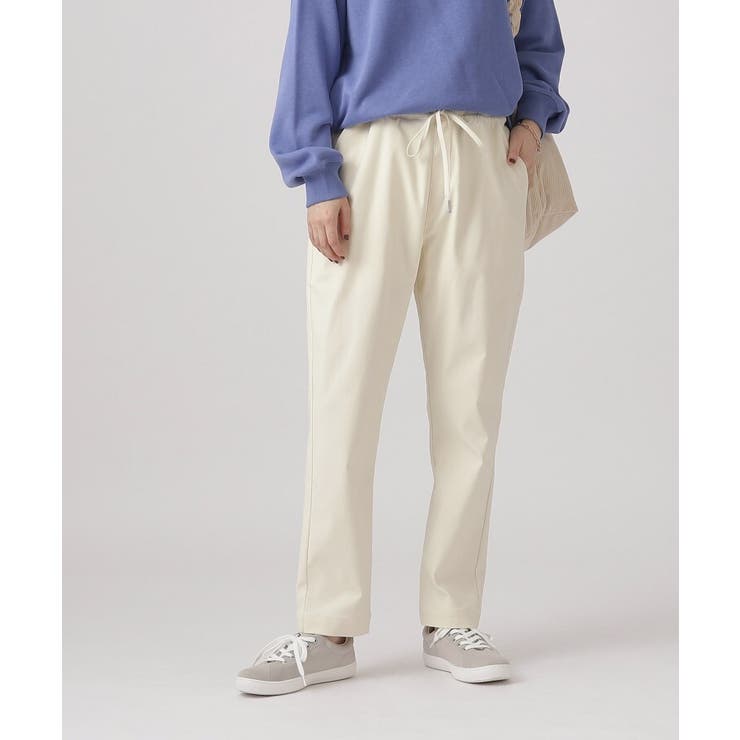 【SS-3L/無理せずスリム】 ぐんぐん伸びる イージーテーパードパンツ | SHOO・LA・RUE | 詳細画像33 