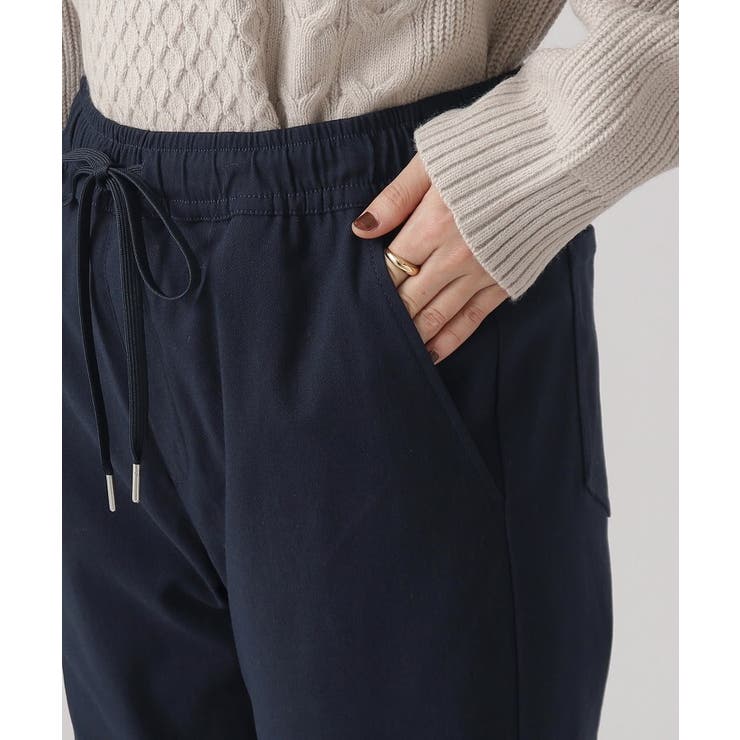 【SS-3L/無理せずスリム】 ぐんぐん伸びる イージーテーパードパンツ | SHOO・LA・RUE | 詳細画像24 