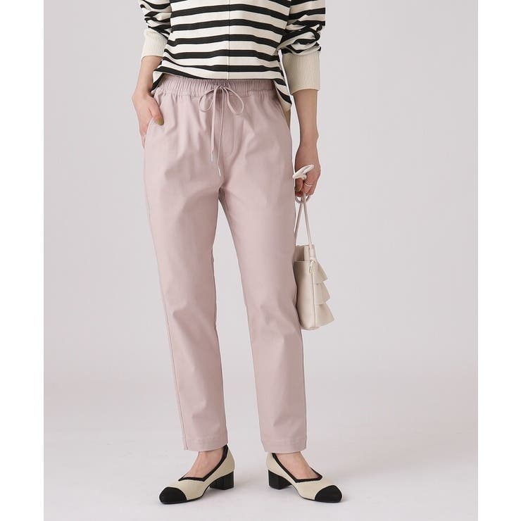 【SS-3L/無理せずスリム】 ぐんぐん伸びる イージーテーパードパンツ | SHOO・LA・RUE | 詳細画像10 