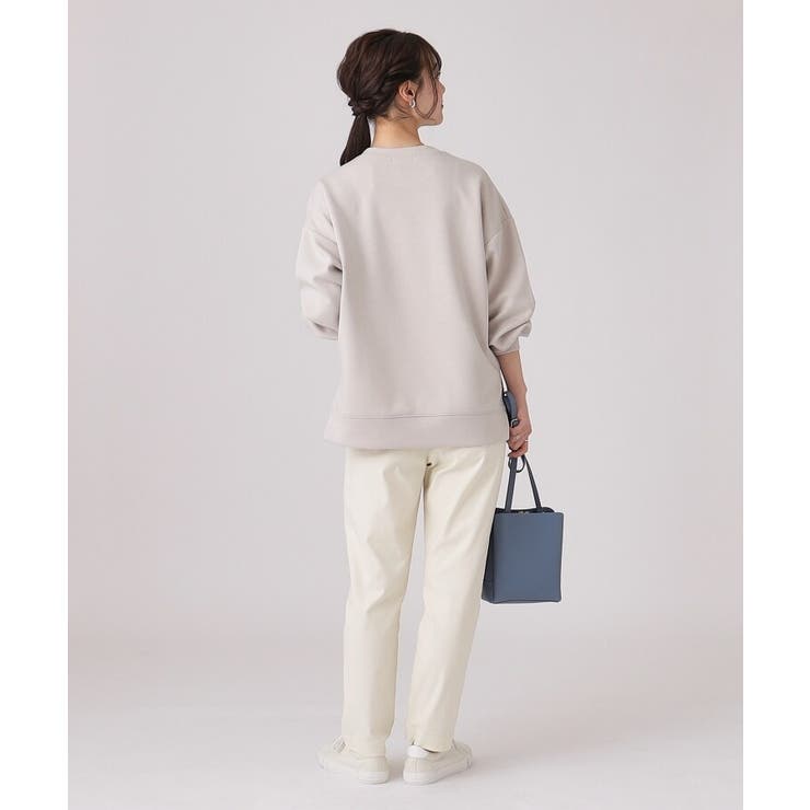 【SS-3L/無理せずスリム】 ぐんぐん伸びる イージーテーパードパンツ | SHOO・LA・RUE | 詳細画像6 