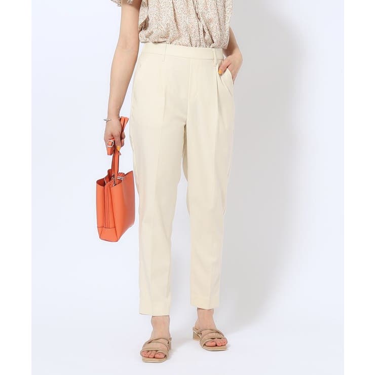 【洗える/SS-3L】すっきりキレイにかっこよく 大人のテーパードパンツ | SHOO・LA・RUE | 詳細画像50 