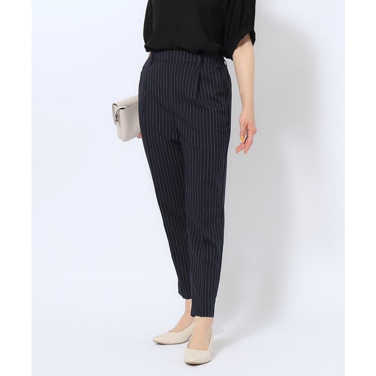 【洗える/SS-3L】すっきりキレイにかっこよく 大人のテーパードパンツ | SHOO・LA・RUE | 詳細画像39 