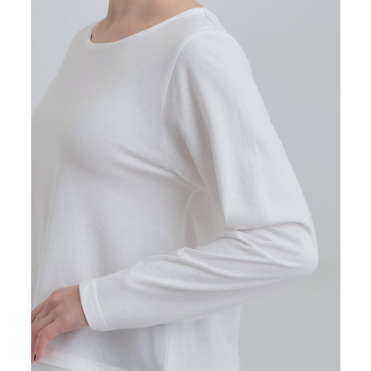 【2点セット/S-LL】時短で決まる もちもちニット＆裾シャツインナー | SHOO・LA・RUE | 詳細画像37 