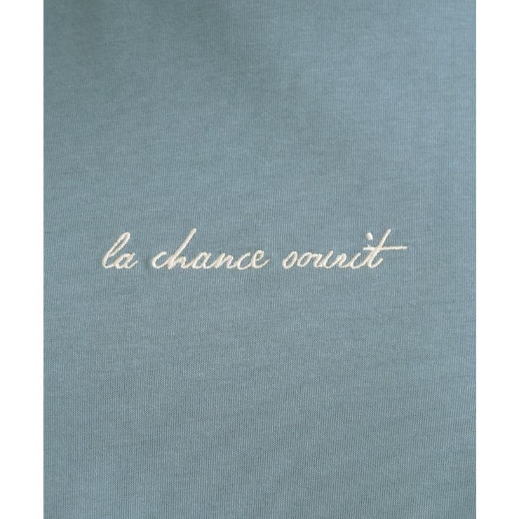【汗じみ防止/ひんやり/S-LL】インせず着られる 刺繍ロゴTシャツ | SHOO・LA・RUE | 詳細画像16 