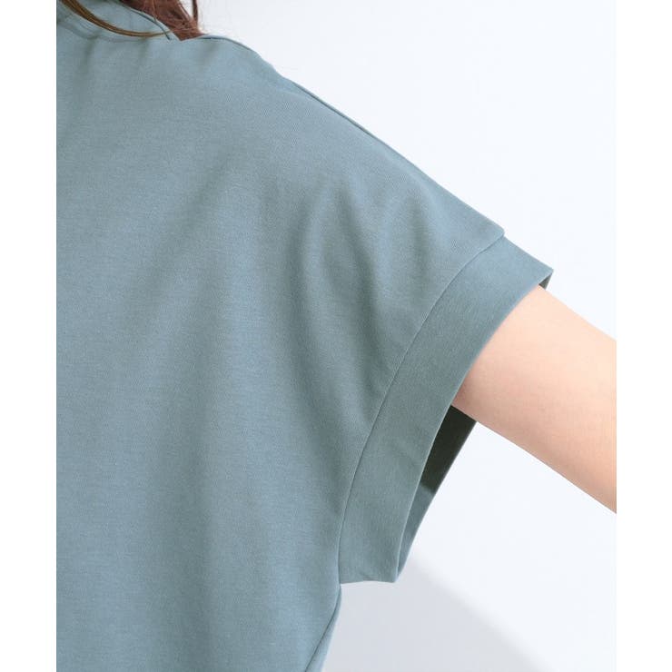 【汗じみ防止/ひんやり/S-LL】インせず着られる 刺繍ロゴTシャツ | SHOO・LA・RUE | 詳細画像29 