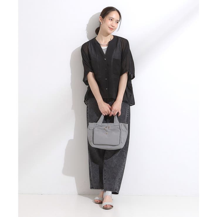 撥水／2WAY】フロントポケット10ポケットトートバッグ[品番