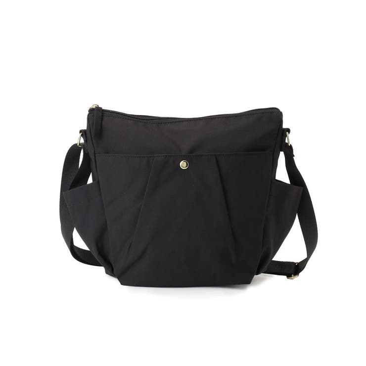 【撥水】フロントタック9ポケットショルダーバッグ | SHOO・LA・RUE | 詳細画像7 