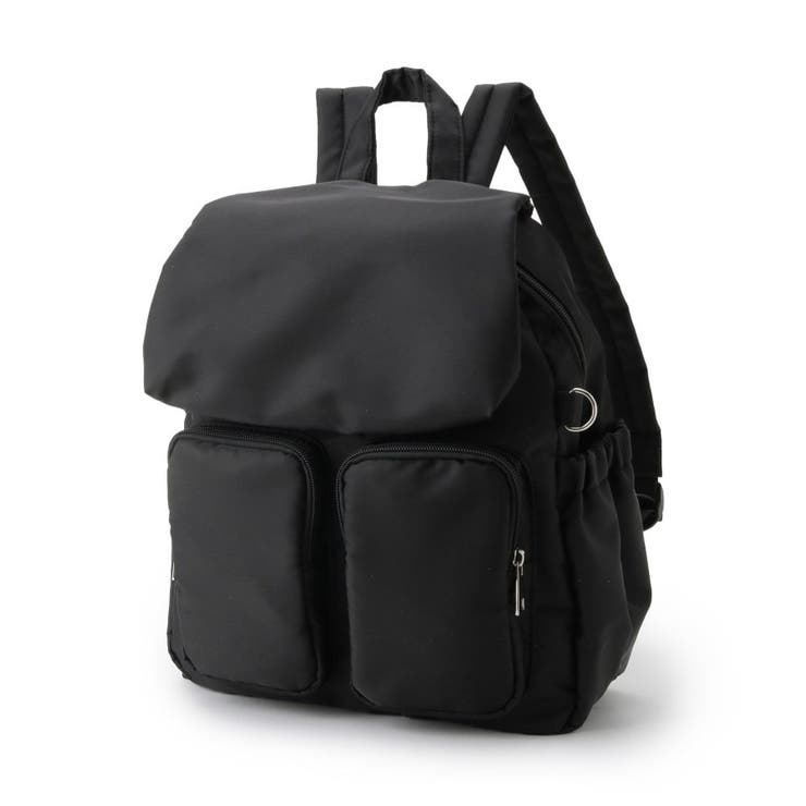 【撥水】Wポケットリュック | SHOO・LA・RUE | 詳細画像8 