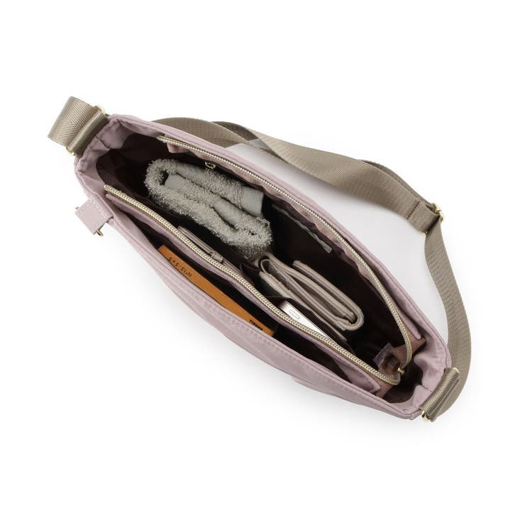 【撥水】フロントポケットハーフムーンショルダーバッグ | SHOO・LA・RUE | 詳細画像28 