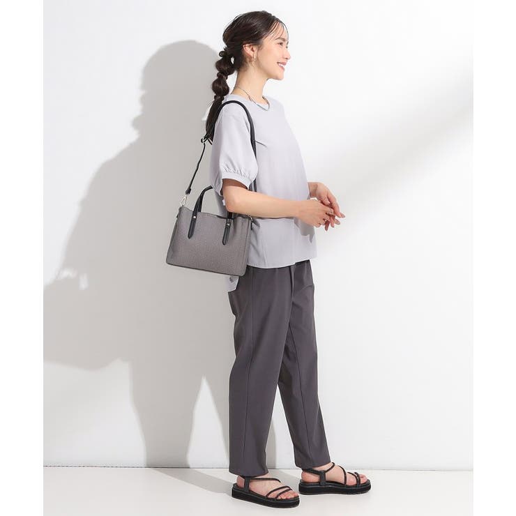 【2WAY】キャンバス風合皮トート | SHOO・LA・RUE | 詳細画像2 