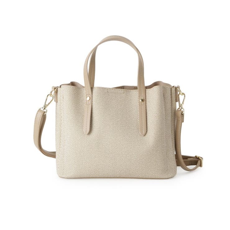 【2WAY】キャンバス風合皮トート | SHOO・LA・RUE | 詳細画像9 