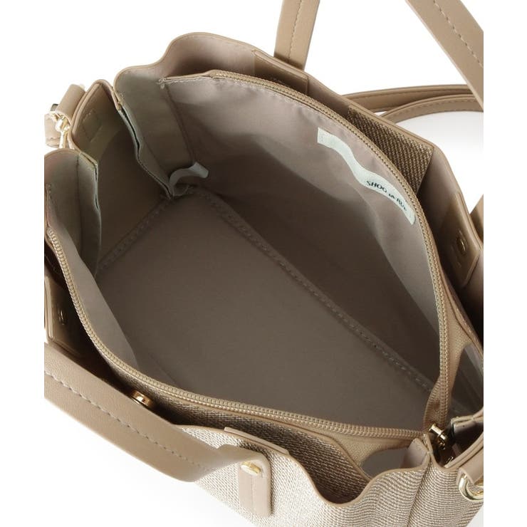 【2WAY】キャンバス風合皮トート | SHOO・LA・RUE | 詳細画像15 