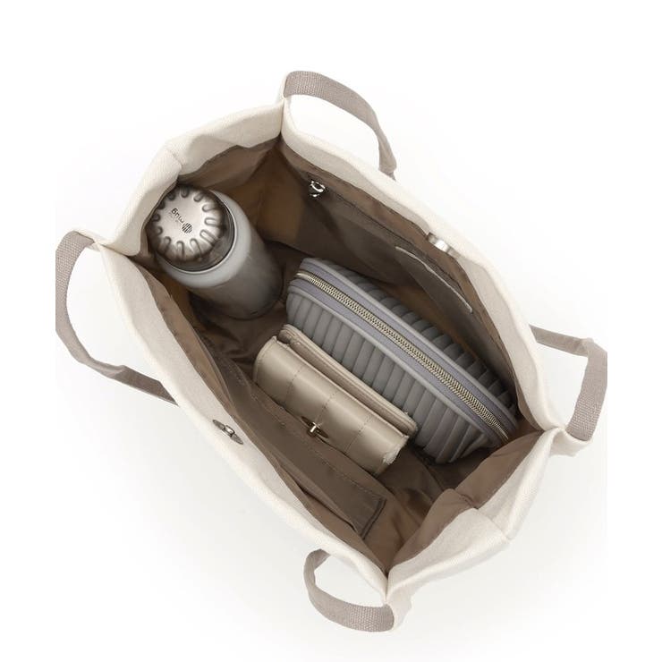 シンプルだから使いやすい つまみハンドル帆布トートバッグ | SHOO・LA・RUE | 詳細画像24 