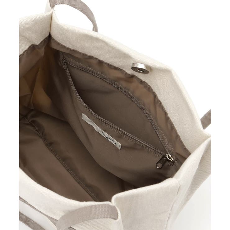 シンプルだから使いやすい つまみハンドル帆布トートバッグ | SHOO・LA・RUE | 詳細画像25 