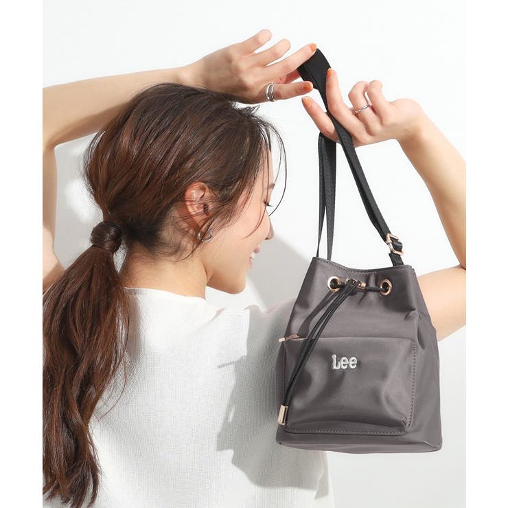 【Lee別注/撥水】巾着ショルダーバッグ | SHOO・LA・RUE | 詳細画像1 