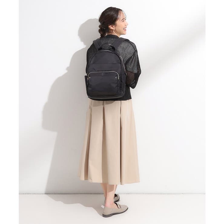 【撥水】整理整頓できちゃうリュック【低反発ショルダー】 | SHOO・LA・RUE | 詳細画像3 