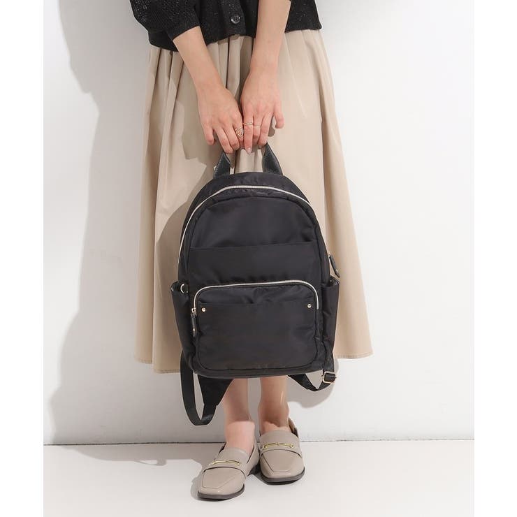 【撥水】整理整頓できちゃうリュック【低反発ショルダー】 | SHOO・LA・RUE | 詳細画像4 