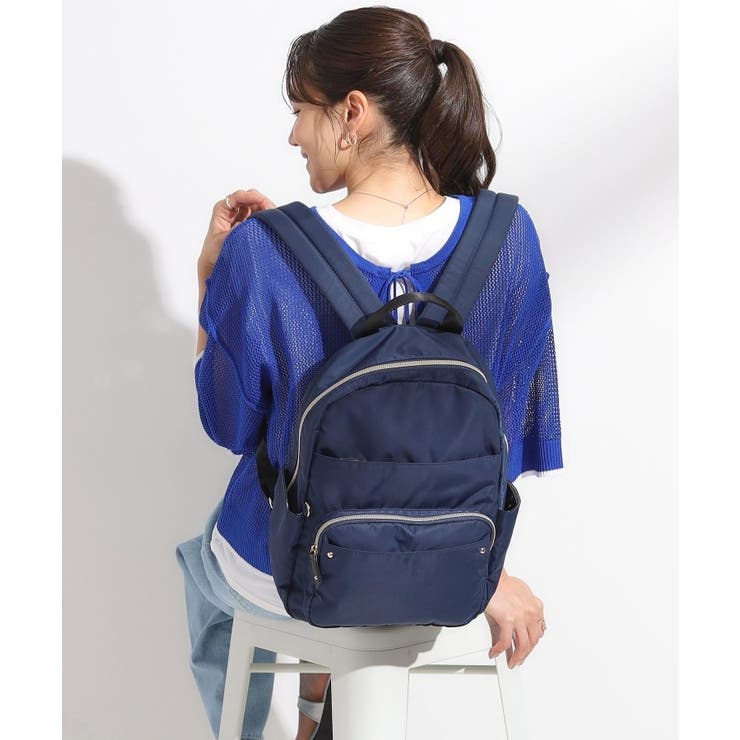 【撥水】整理整頓できちゃうリュック【低反発ショルダー】 | SHOO・LA・RUE | 詳細画像5 